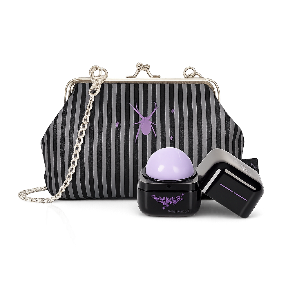 Gothic Beauty-Cosmetic Bag & Lip Balm Set