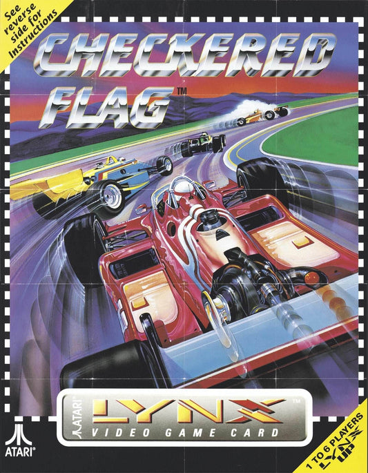 Checkered Flag (Atari Lynx) - Game Manual Only