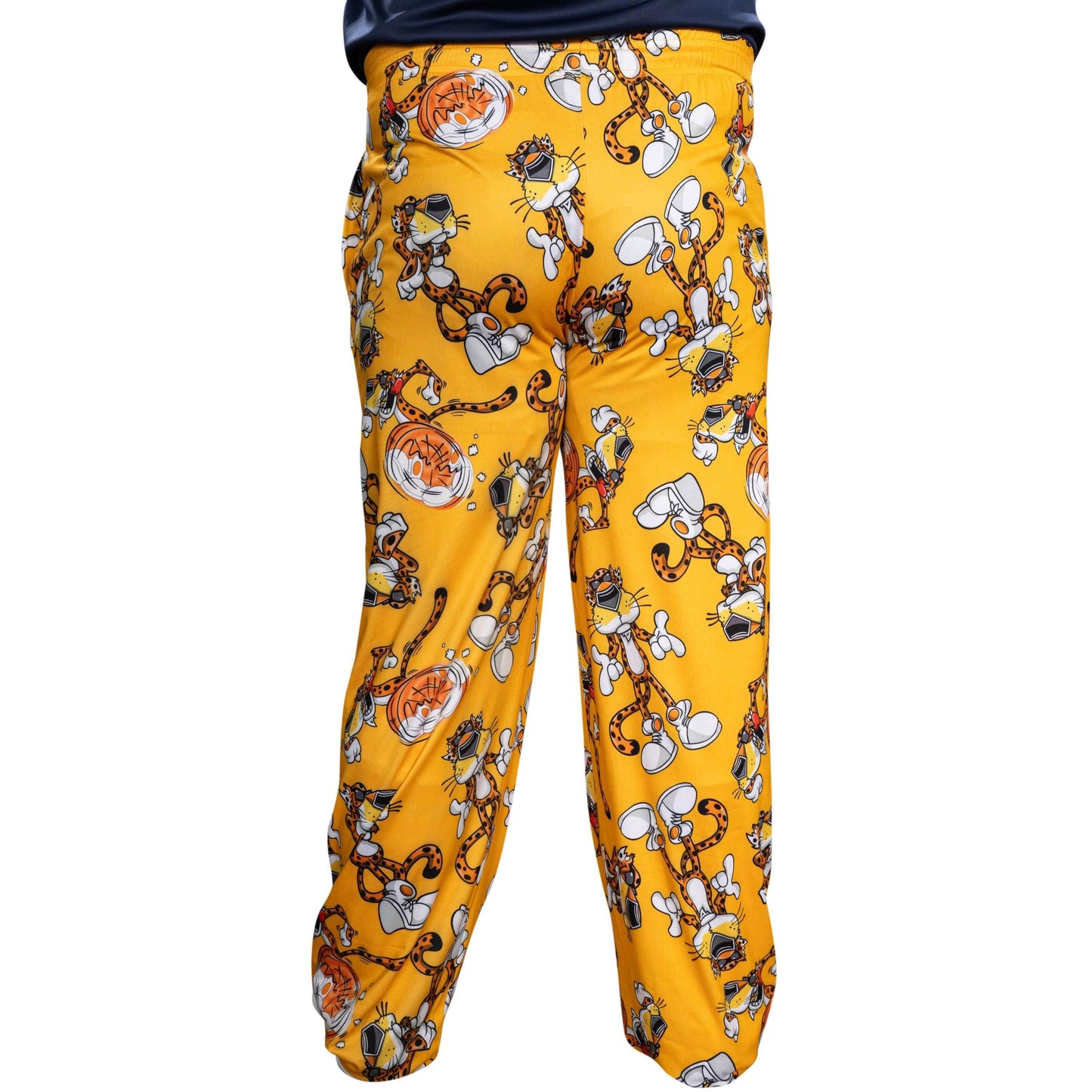 Mad Engine Chester Cheetos Lounge Pose Pajamas Officially Licensed Men's Lounge Pants - XS