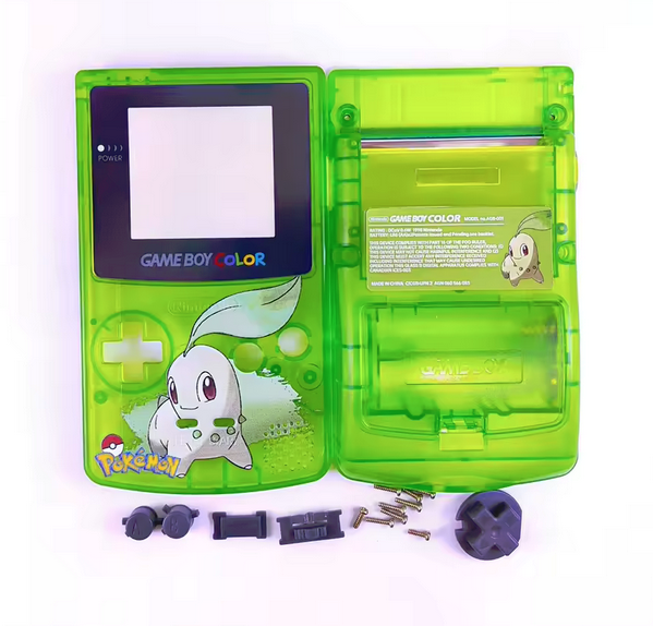 GBC Game Boy Color Case Replacement Shell Full Housing Pokemon