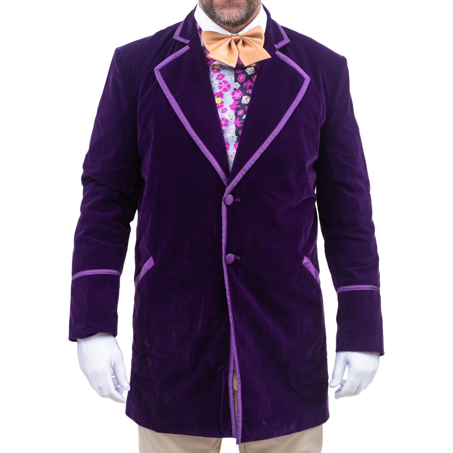 Chocolate Factory Owner Deluxe Complete Set Halloween Costume Cosplay