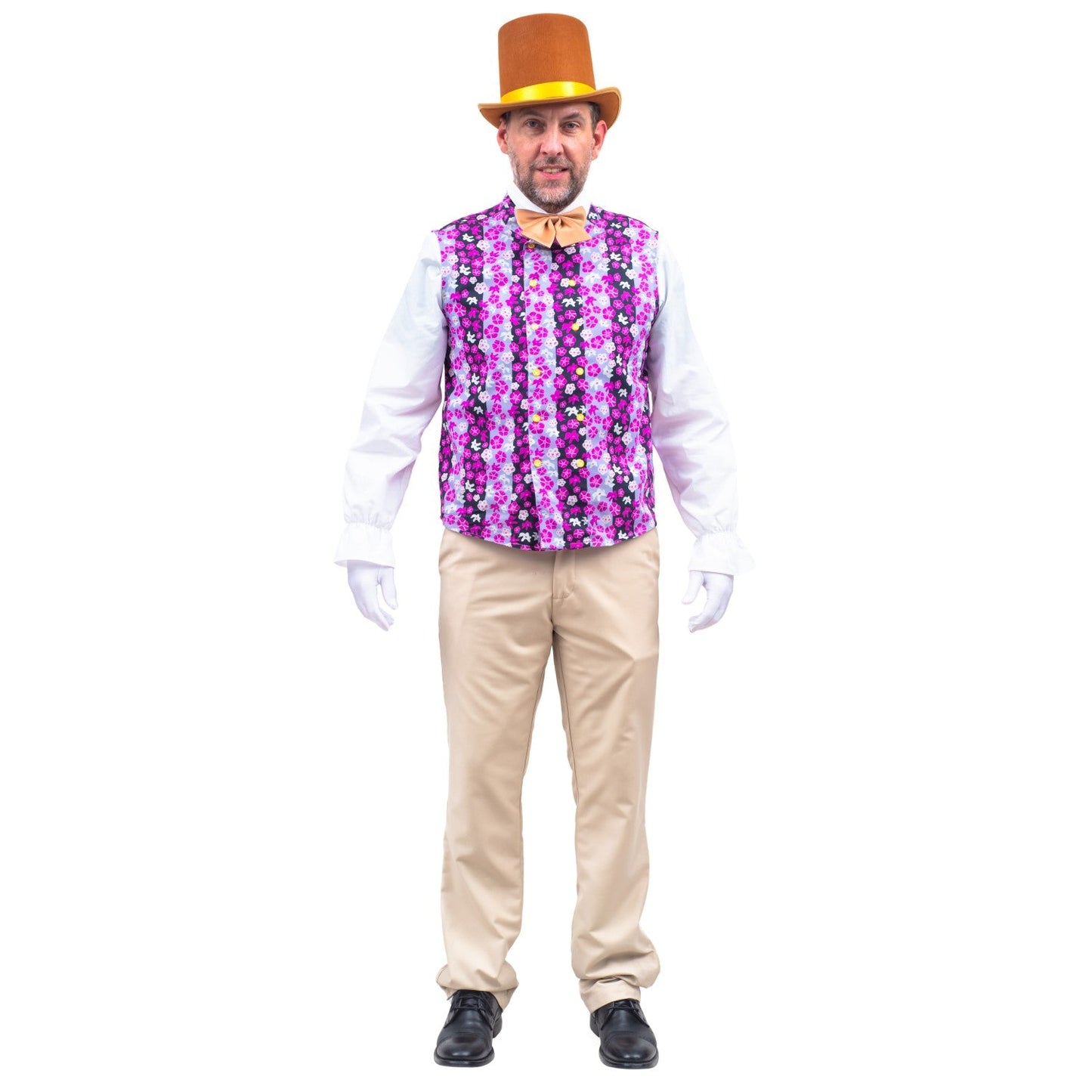 Chocolate Factory Owner Deluxe Complete Set Halloween Costume Cosplay