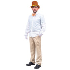 Chocolate Factory Owner Deluxe Complete Set Halloween Costume Cosplay