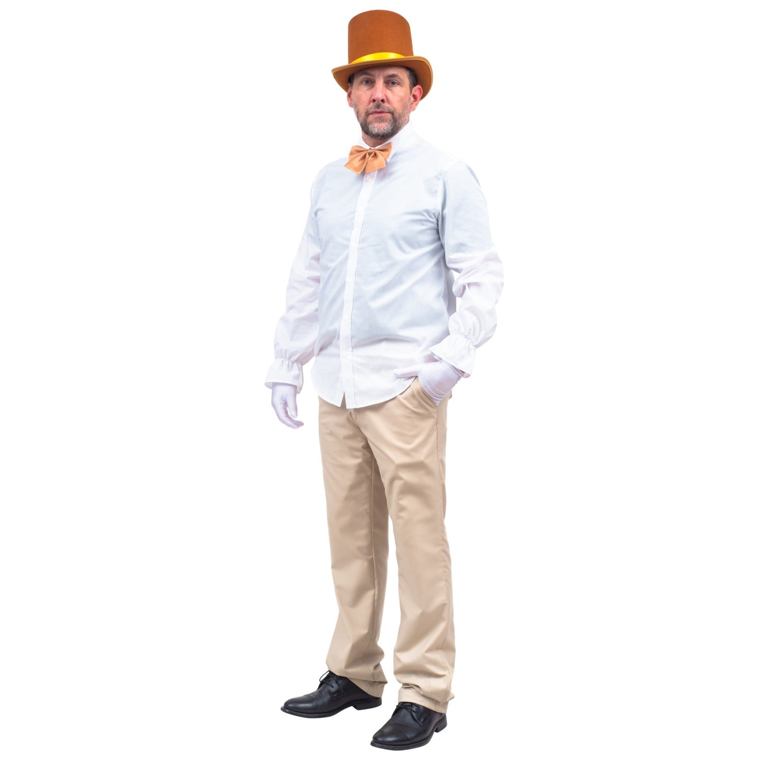 Chocolate Factory Owner Deluxe Complete Set Halloween Costume Cosplay