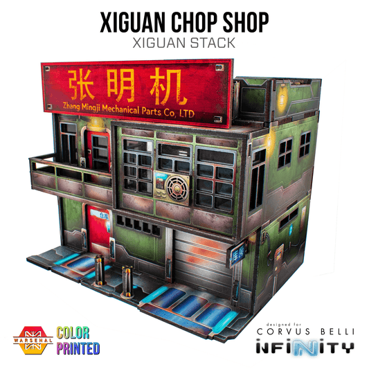 Xiguan Stacks - Chop Shop - Color Printed