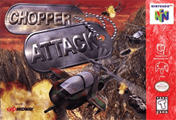 Chopper Attack (Nintendo 64) - Game Manual Only