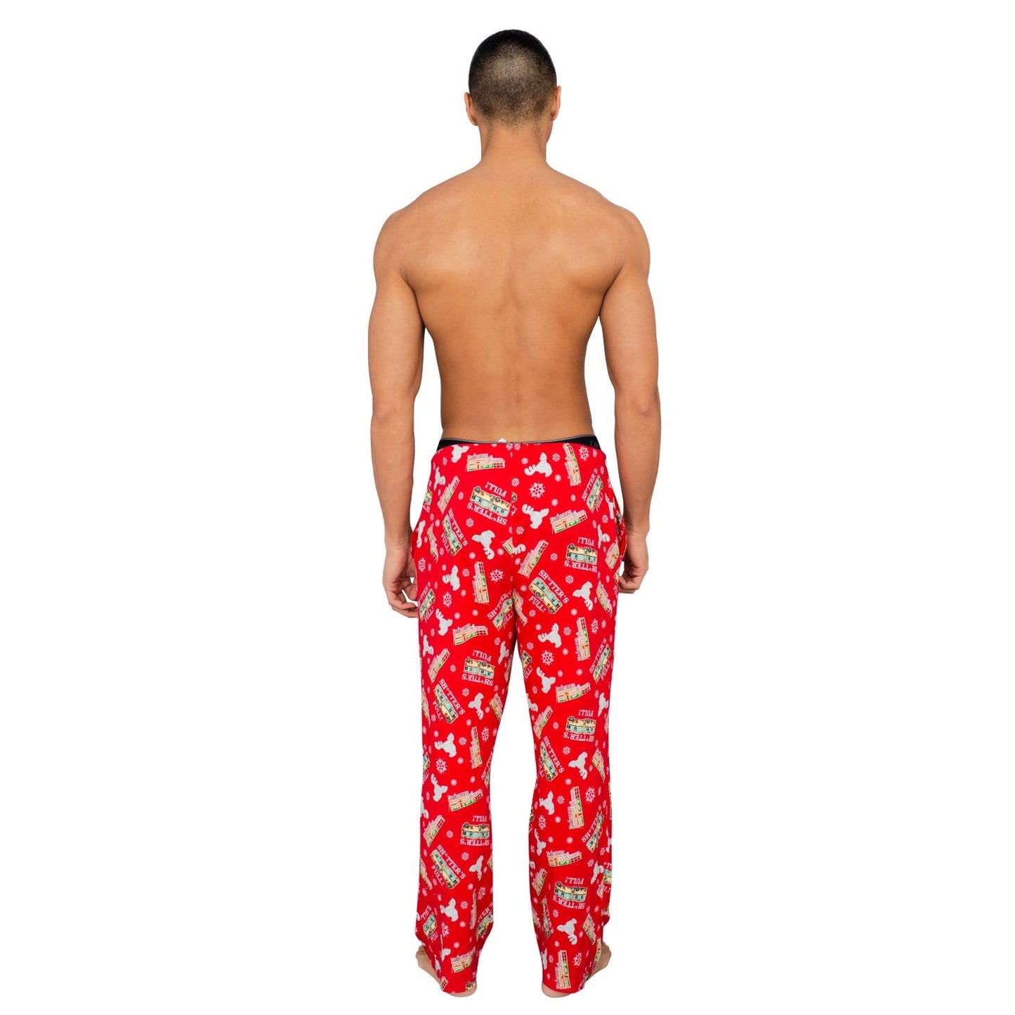Christmas Vacation Shitter's Full Red Lounge Pants