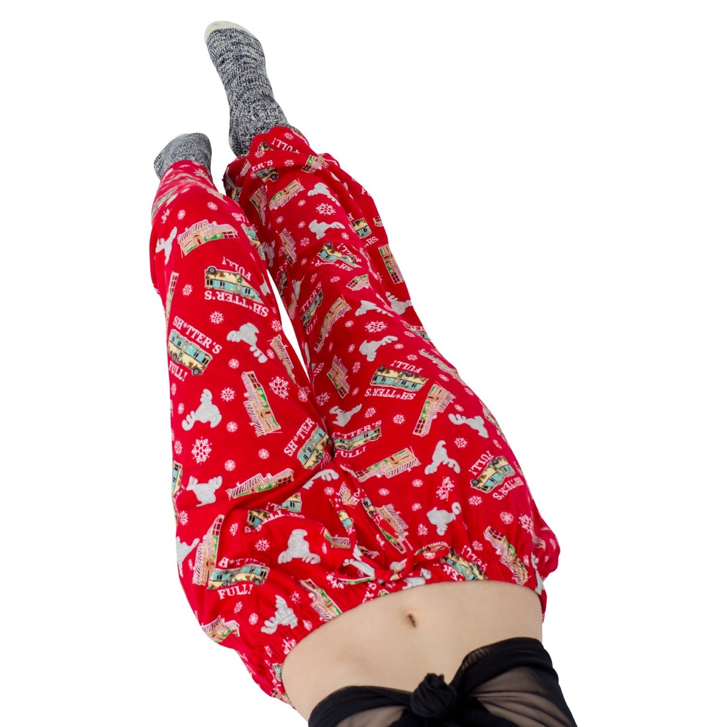 Christmas Vacation Shitter's Full Red Lounge Pants