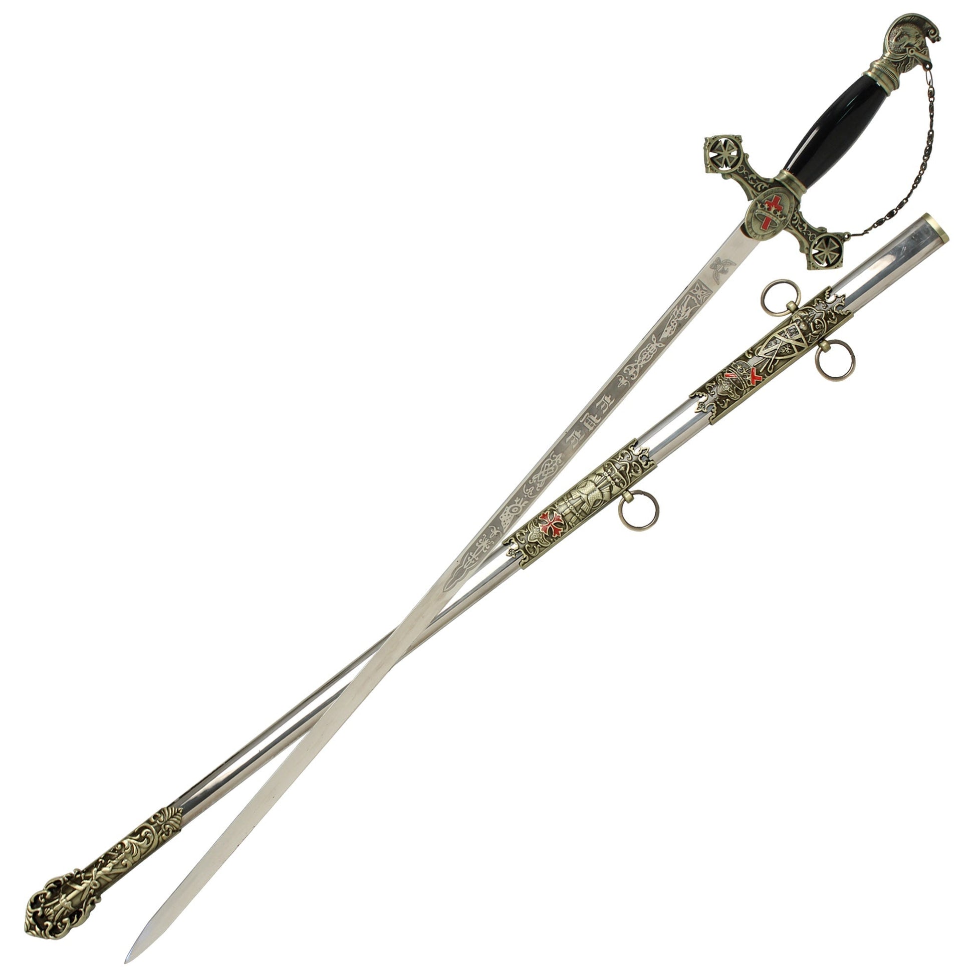 Chronicle of Chivalry Templar Knights Ornate Sword-0