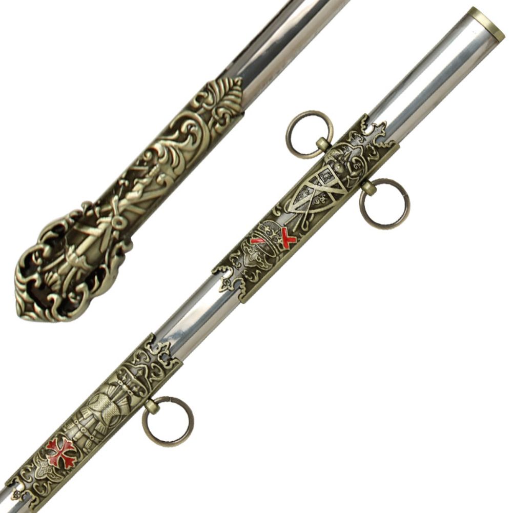 Chronicle of Chivalry Templar Knights Ornate Sword-3