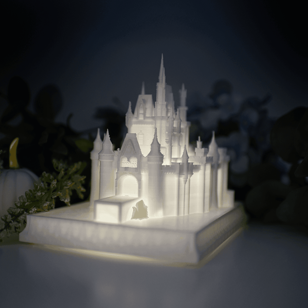 Cinderella Castle Music Night Light - 