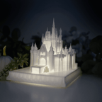 Cinderella Castle Music Night Light - 