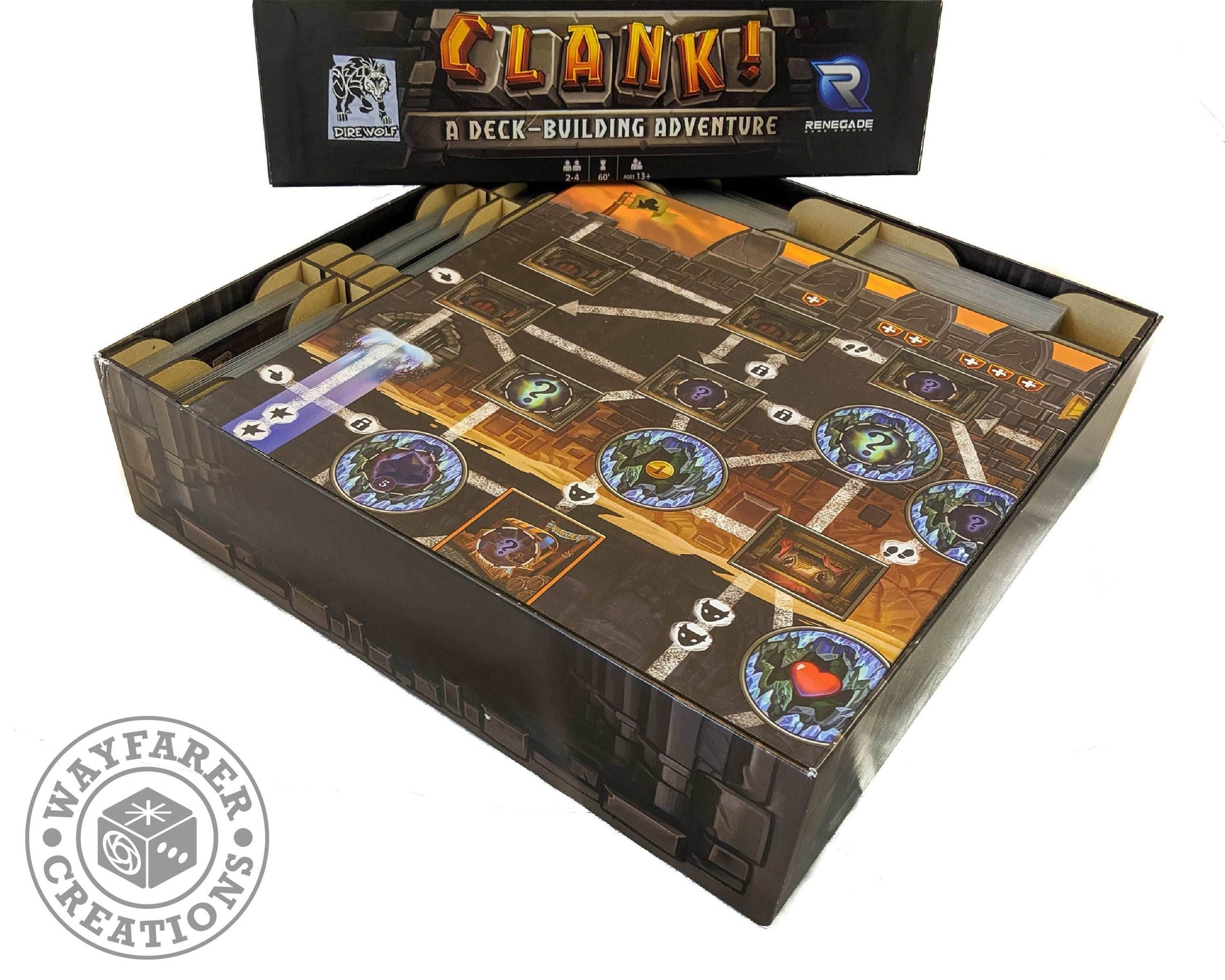 Clank! Board Game Organizer Insert - 