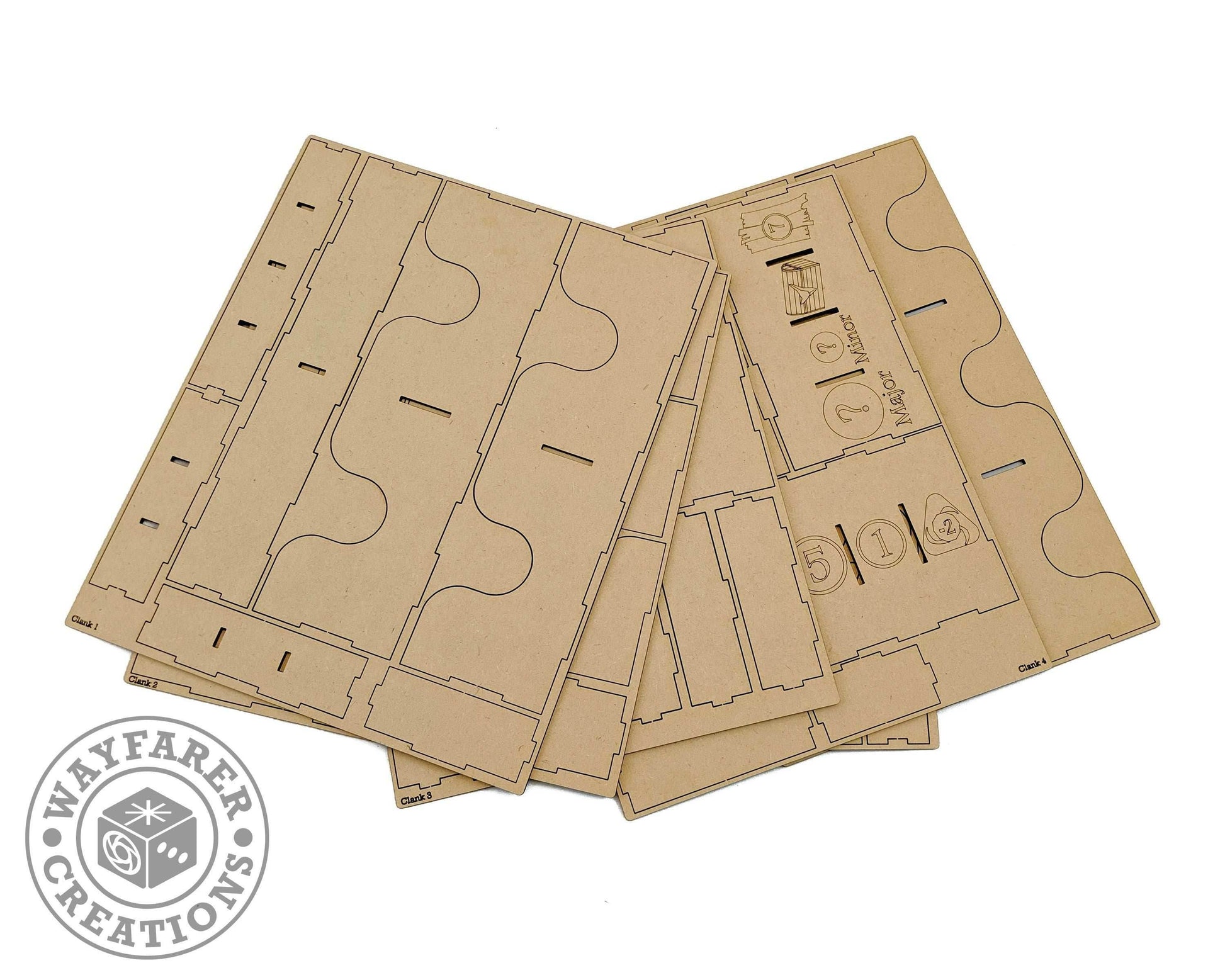 Clank! Board Game Organizer Insert - 