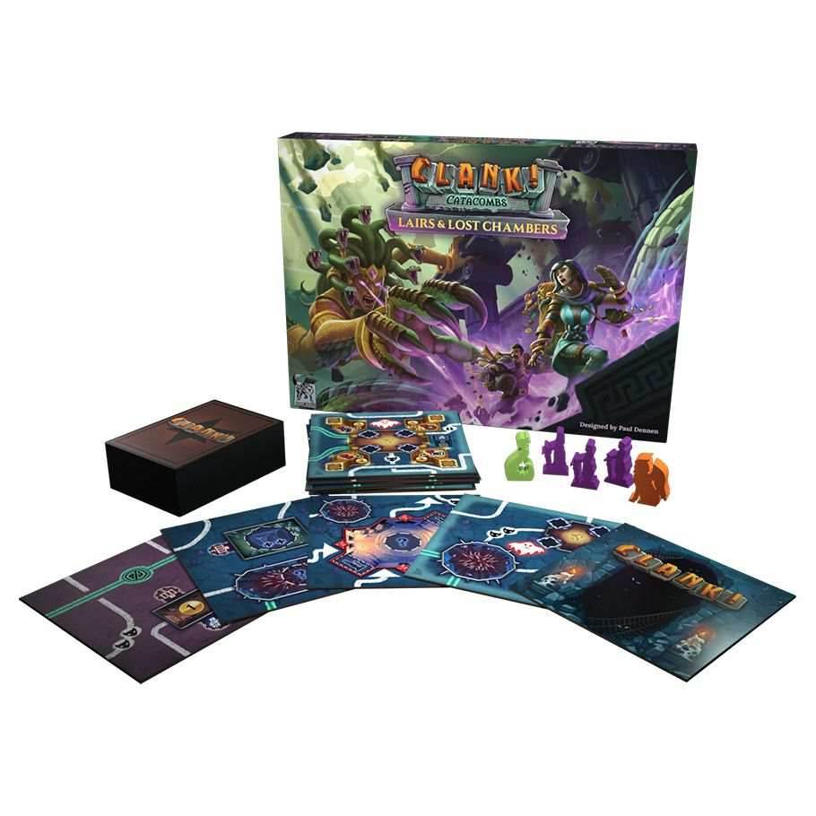 Clank!: Catacombs - Lairs & Lost Chambers Expansion - 