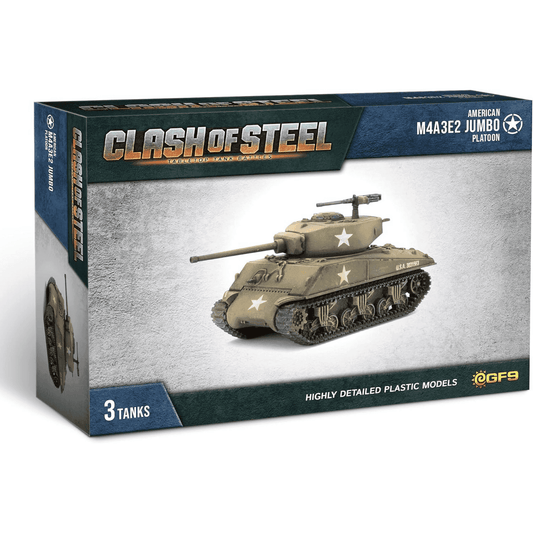 Clash of Steel - American: M4A3E2 Jumbo Platoon - 