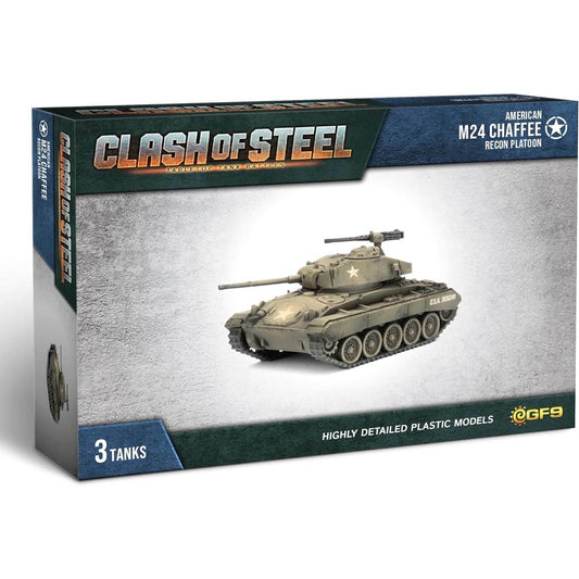 Clash of Steel - American: M24 Chaffee Recon Platoon - 