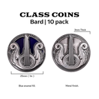 Class Coins - Bard Metal Coins Set of 10