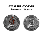 Class Coins - Sorcerer Metal Coins Set of 10
