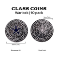 Class Coins - Warlock Metal Coins Set of 10