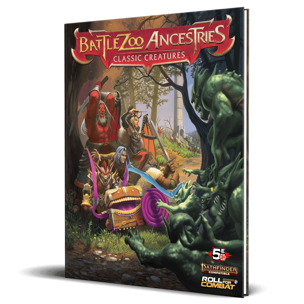 Battlezoo Ancestries: Classic Creatures Hardcover & PDF - Pathfinder 2nd Edition