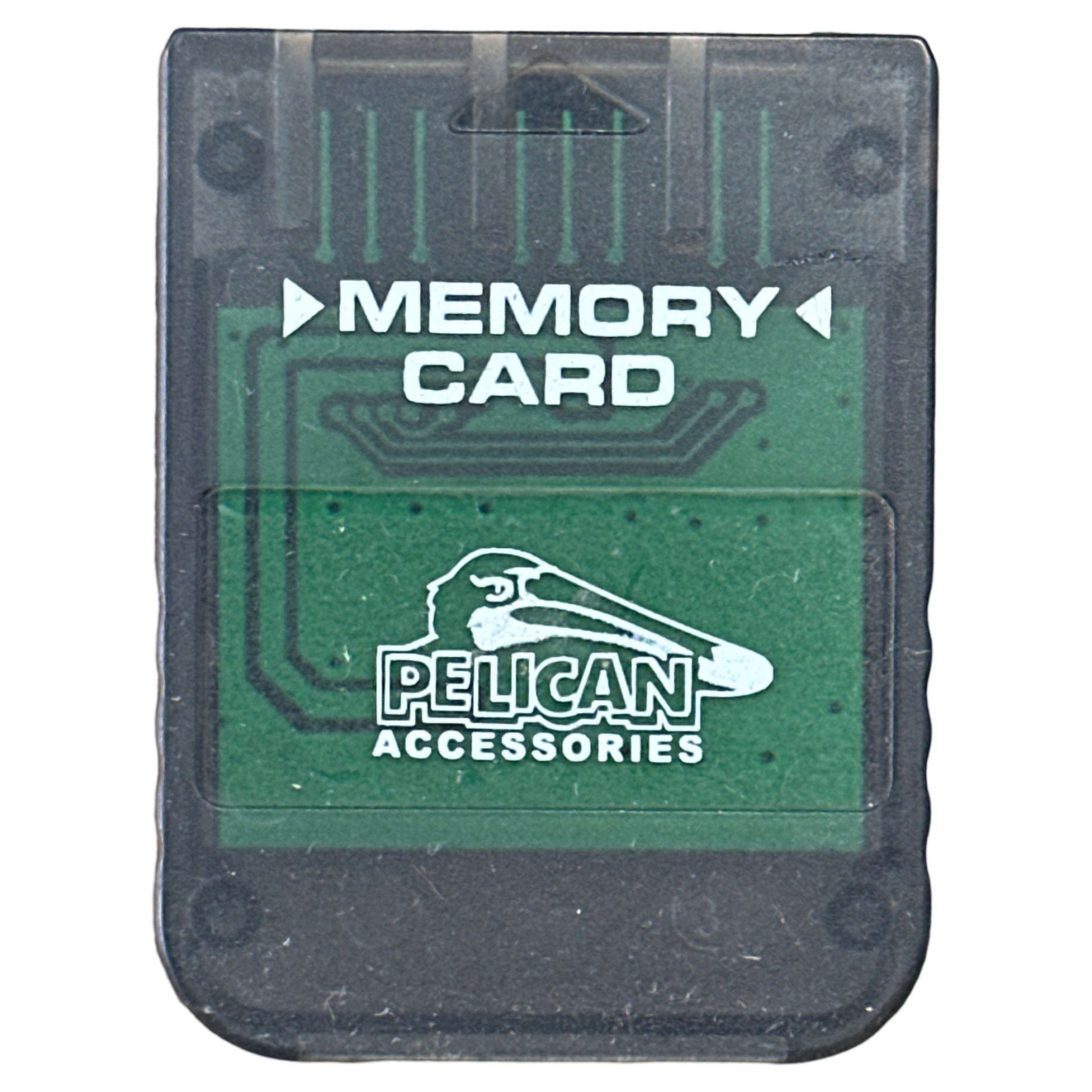 Memory Card - PlayStation - Pelican Clear