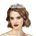 Happy Birthday Crystal Rhinestone Pave Princess Tiara