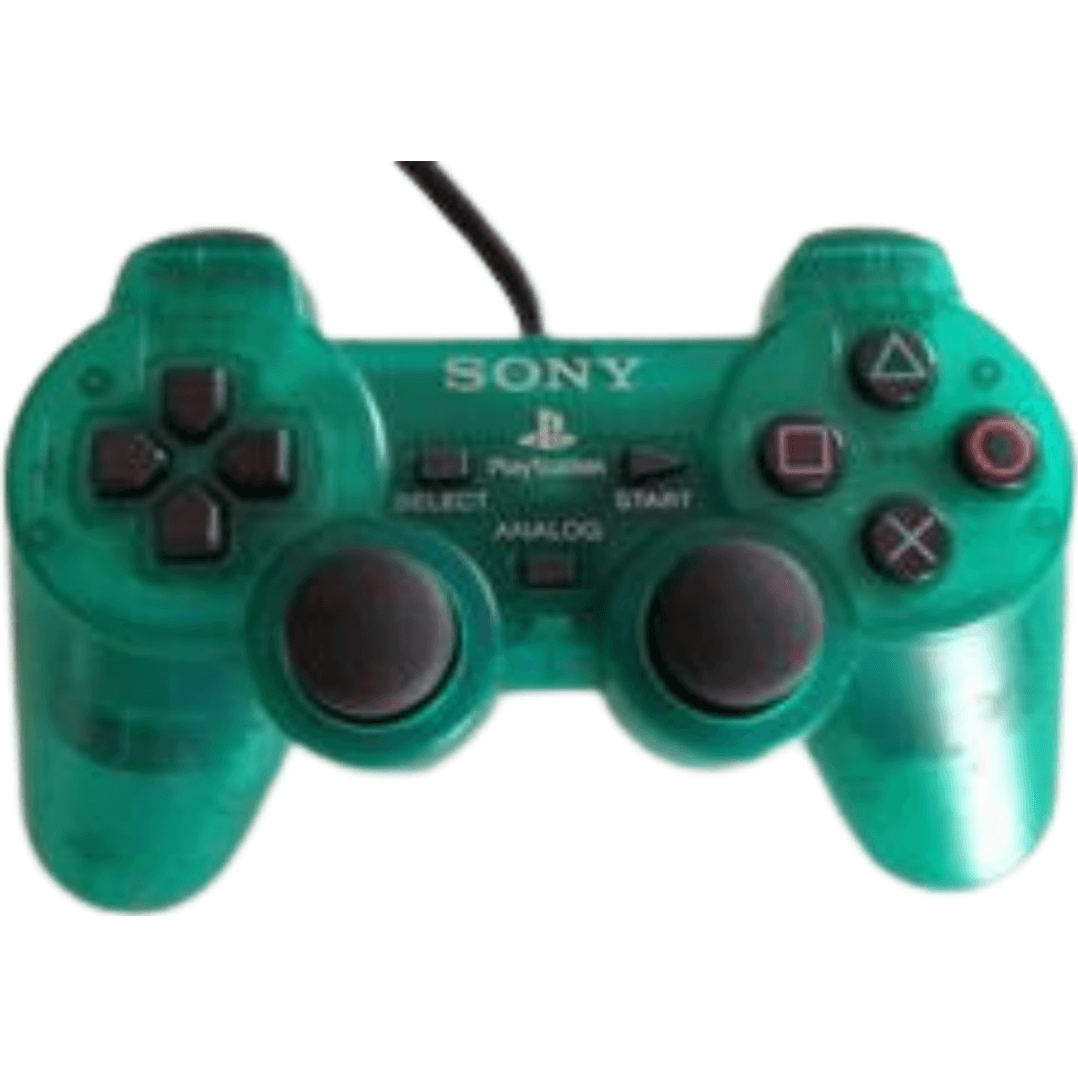 PlayStation 2 DualShock 2 Official-Controller - Clear Green (Official)