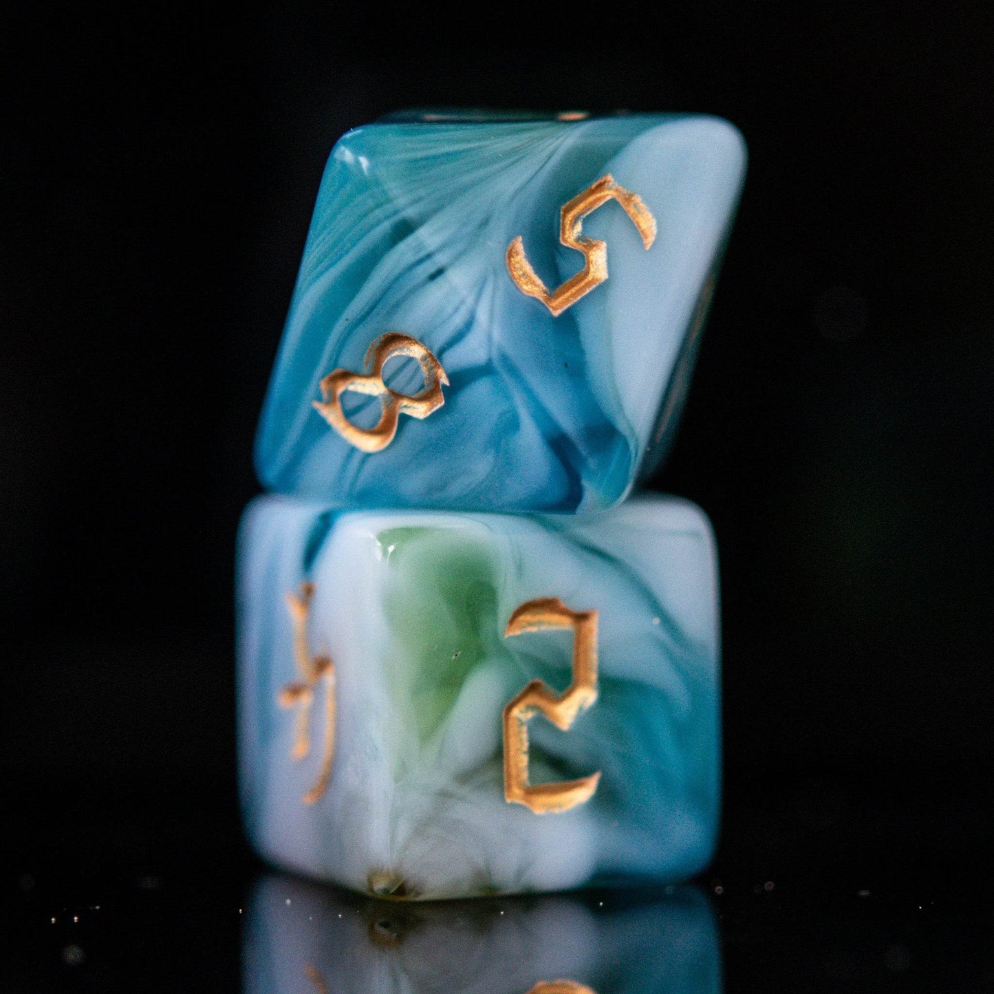 Cleric Class Acrylic Dice Set - 