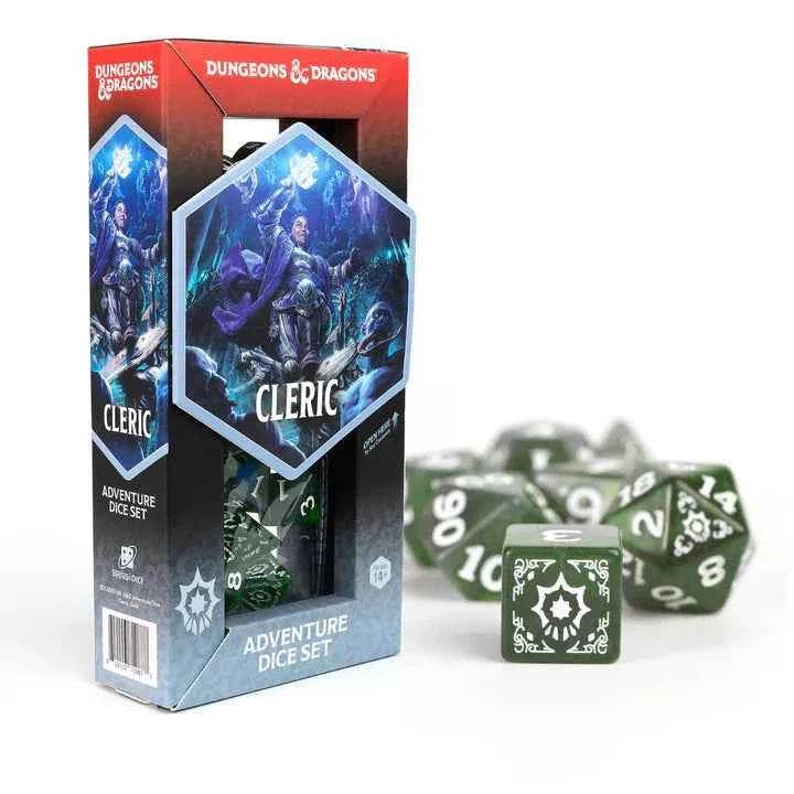D&D Adventure Dice: Cleric (Green) - 
