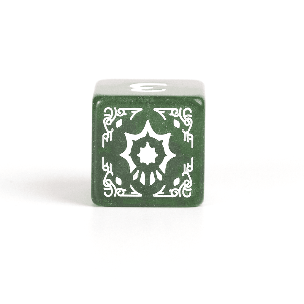 D&D Adventure Dice Set - Cleric Edition | Green 15pc Collection - 