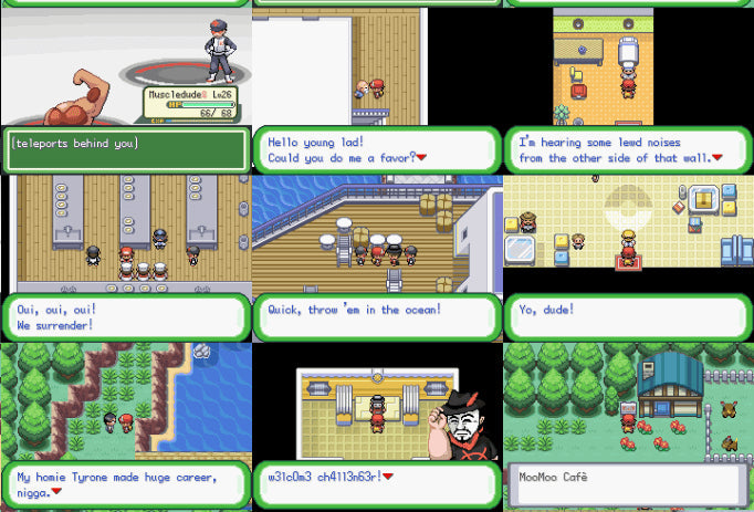 Pokemon Clover GBA ROM Hack Video Game V 1.3.3 Custom Gameboy Advance