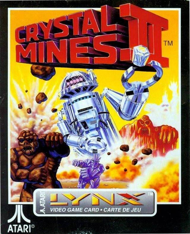 Crystal Mines II (Atari Lynx) - Game Manual Only