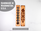 Compass Rose | Engraved Council of 7 Dice Vault