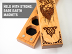 Gothic Heart Tree | Engraved Council of 7 Dice Vault