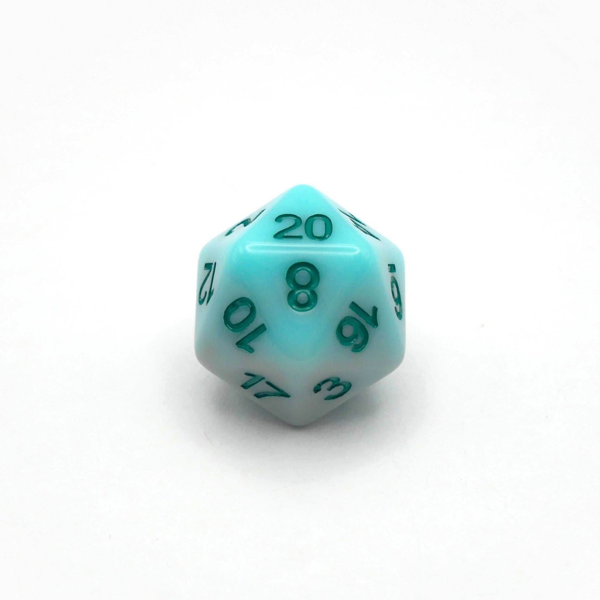 Coastal Memories - 7 Piece DnD Dice Set | Acrylic RPG Gaming Dice - 