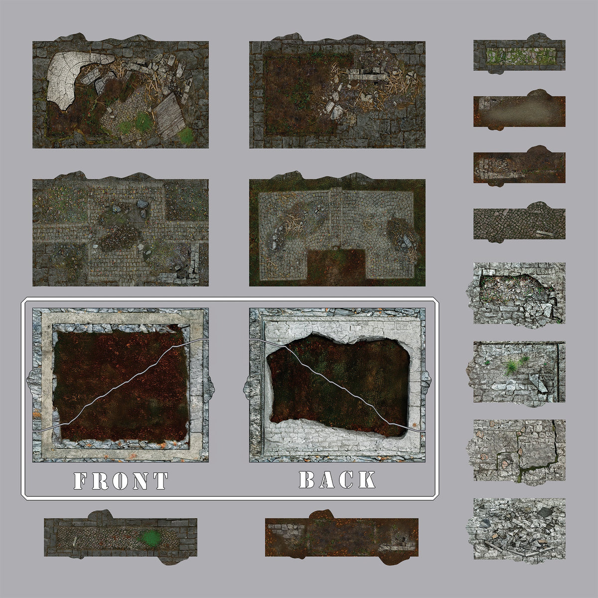 Cobble Terrain Base Set
