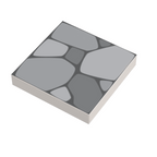 Cobblestone Tile Part Pack (20 Tiles) made with LEGO parts - B3 Customs - 