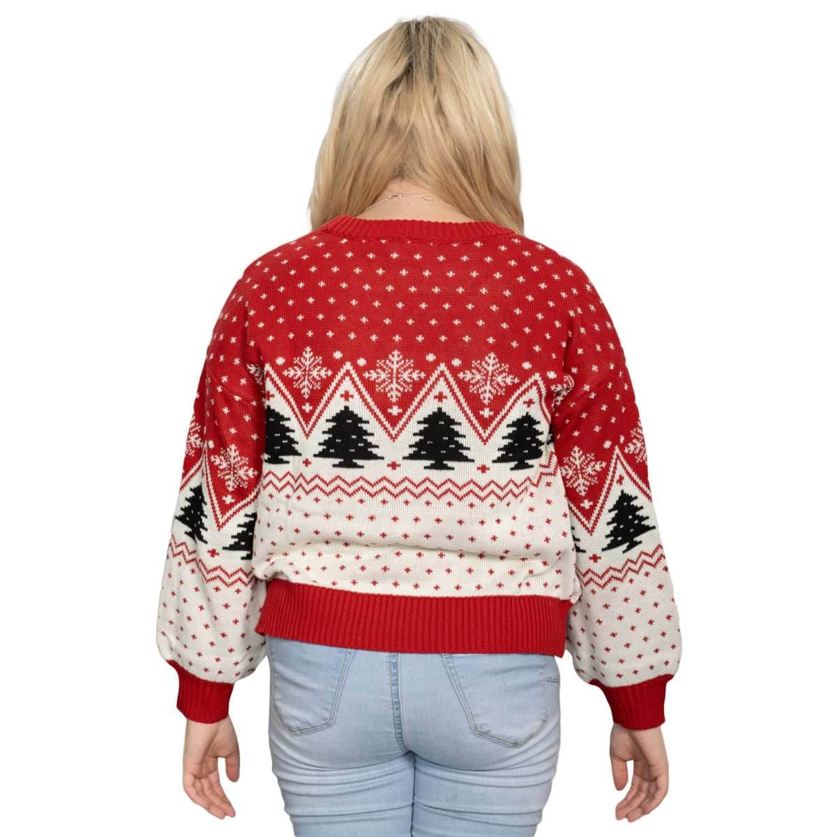 Coca Cola Heart Polar Bear Drinking Sweater - S