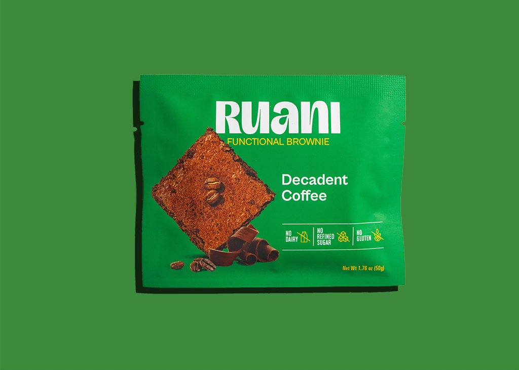 6 pack Decadent Coffee Brownie
