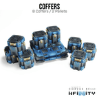 Kapsulo Coffers - 8 Coffers / 2 Pallets