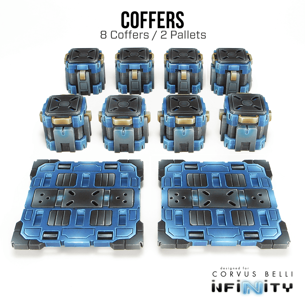 Kapsulo Coffers - 8 Coffers / 2 Pallets