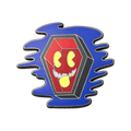 Coffin Enamel Pin - 