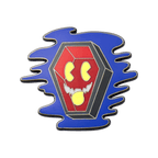 Coffin Enamel Pin - 