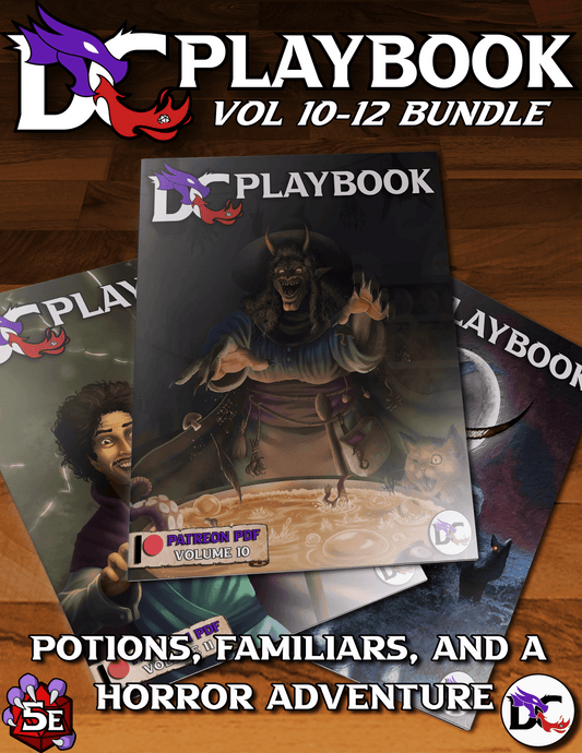 DC Playbook Bundle: Vol 10-12 - 