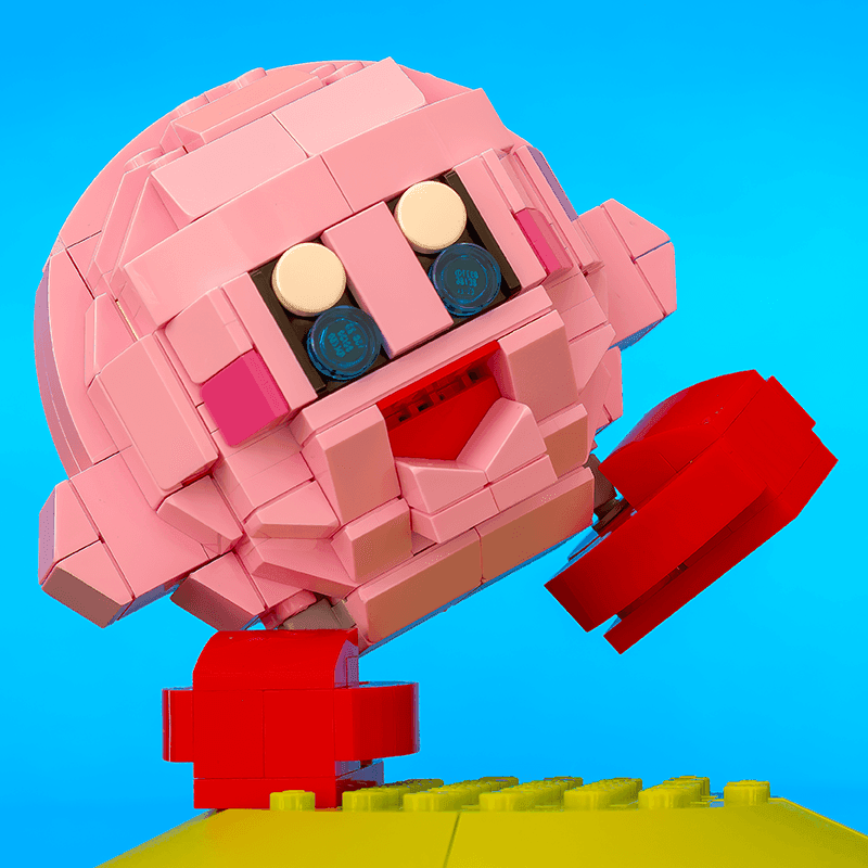 Kirby - Custom MOC made using LEGO parts - 