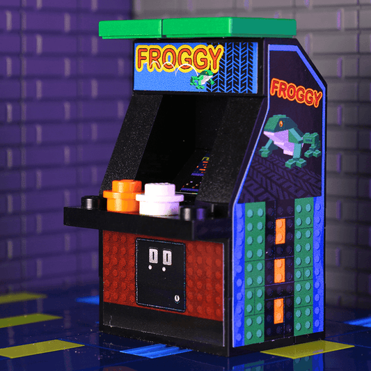 Froggy Arcade Machine made using LEGO parts - B3 Customs - 