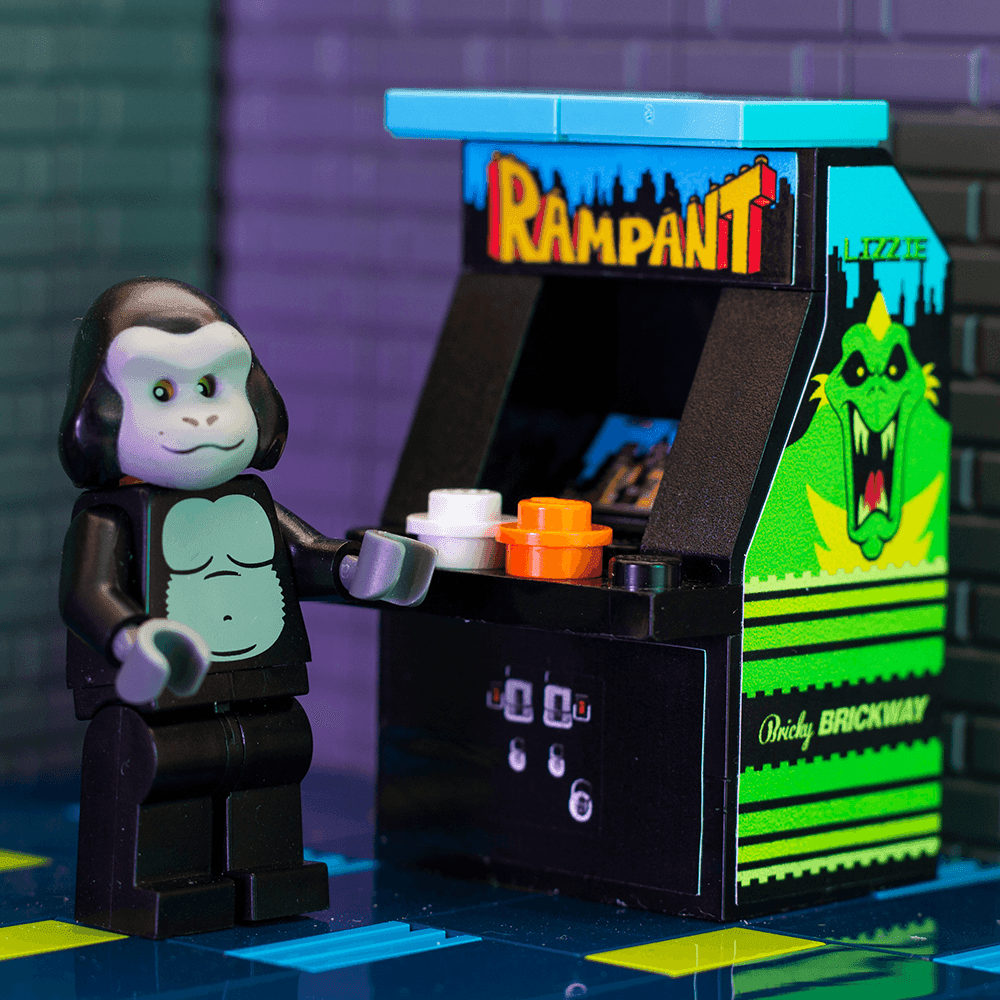 Rampant - B3 Customs Arcade Machine made using LEGO parts - 