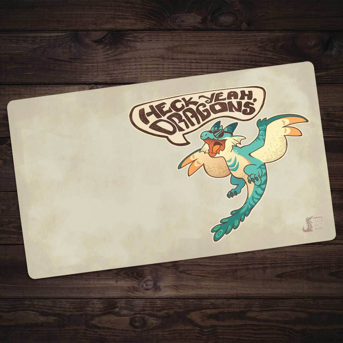 Heck Yeah, Dragons! Playmat - Standard Playmat / Plain