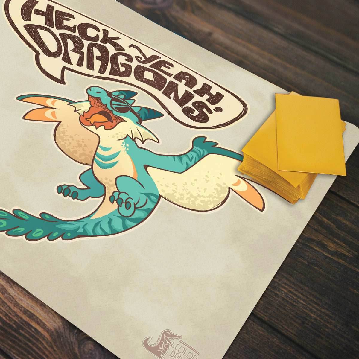 Heck Yeah, Dragons! Playmat - Standard Playmat / Plain